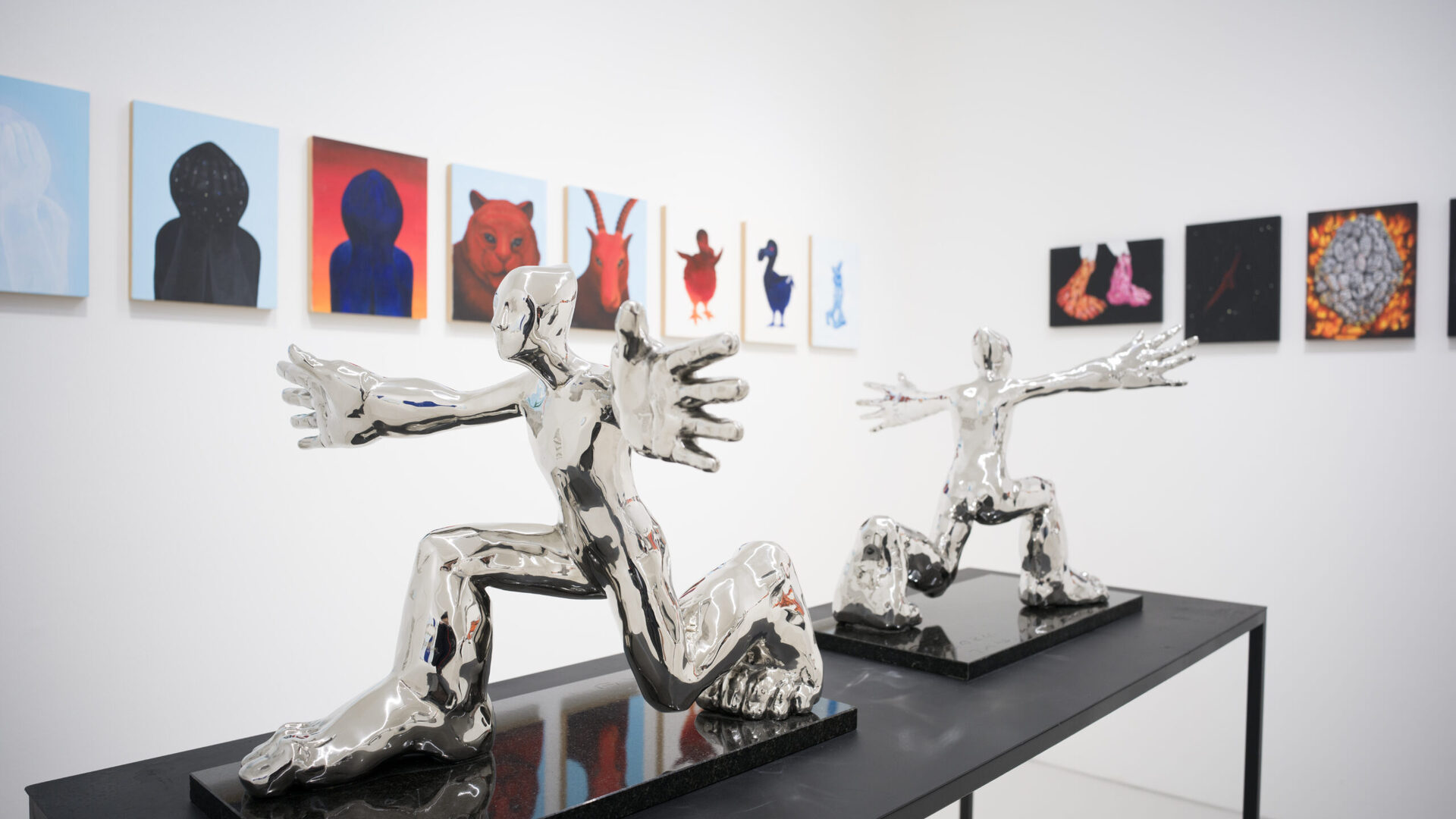 노화랑 미술관 전시 전경 - 조각과 회화